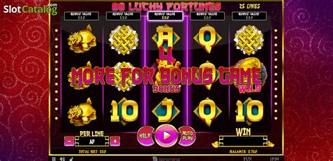Игровой автомат 88 Lucky Fortunes  играть бесплатно